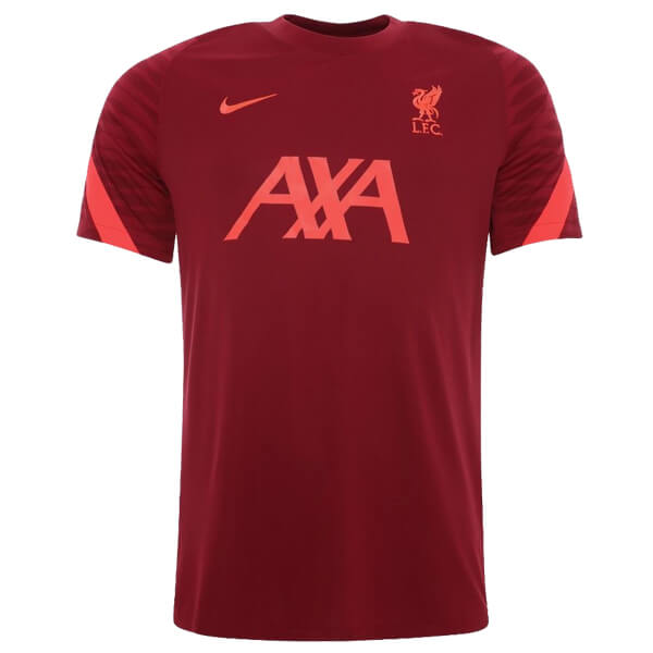 Liverpool Pre Match Training Soccer Jersey Red Strike Soccerlord