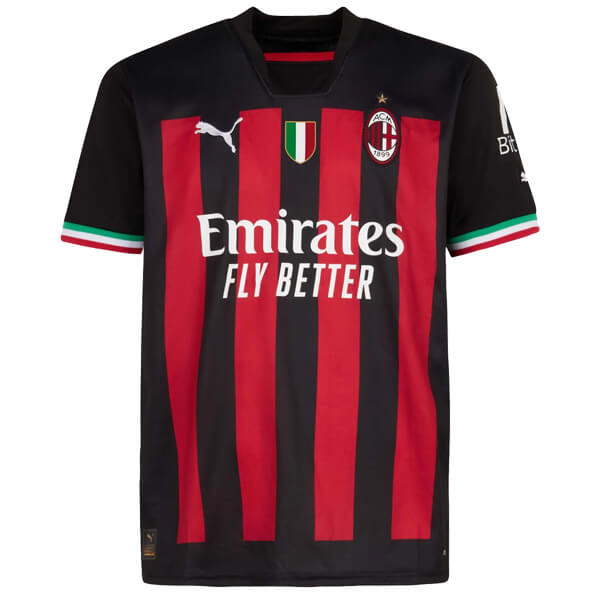 AC Milan Home Football Shirt 22/23 - SoccerLord