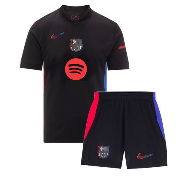 Barcelona Away Kids Kit 24 25 SoccerLord