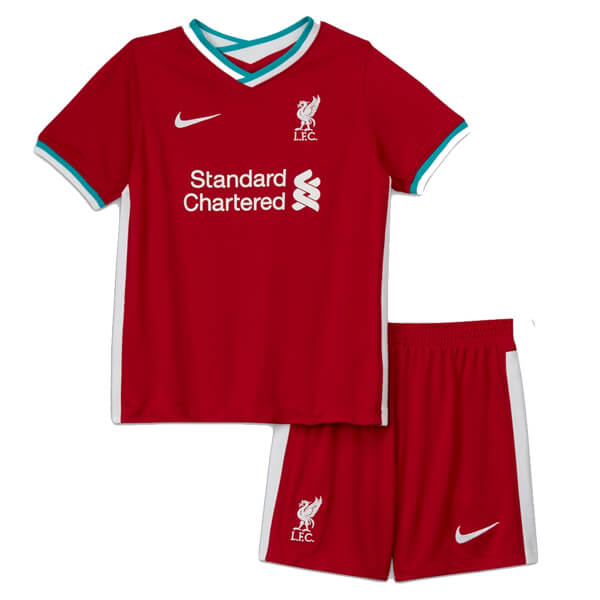 Liverpool Home Kids Football Kit 20/21 