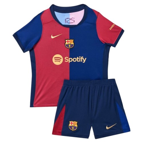 Barcelona Home Kids Football Kit 24 25