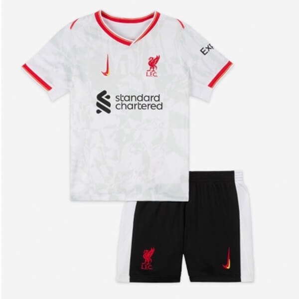 Liverpool Third Kids Football Kit 2425