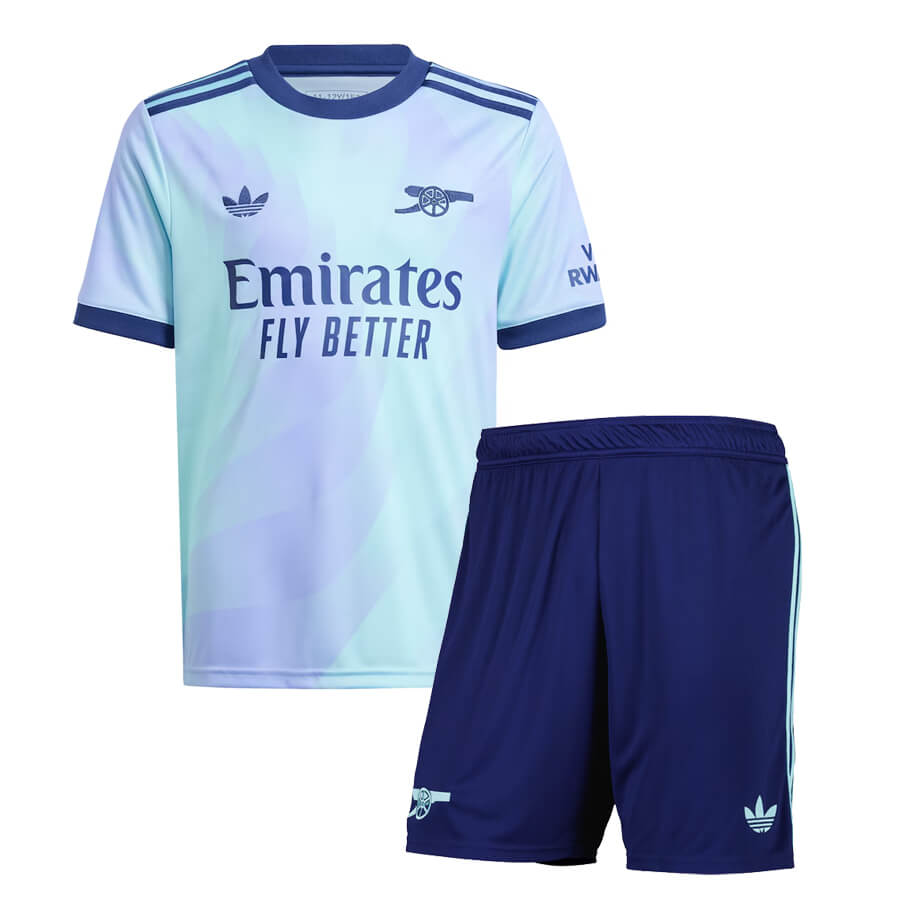 Arsenal Third Kids Kit 24 25