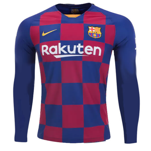 barcelona long sleeve jersey 2018