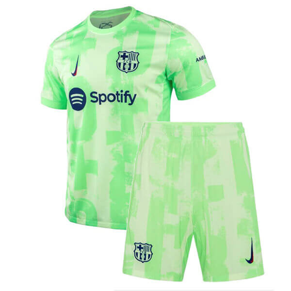 Barcelona Third Kids Kit 24 25