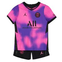 PSG Fourth Jordan Kids Football Kit 20/21 - SoccerLord