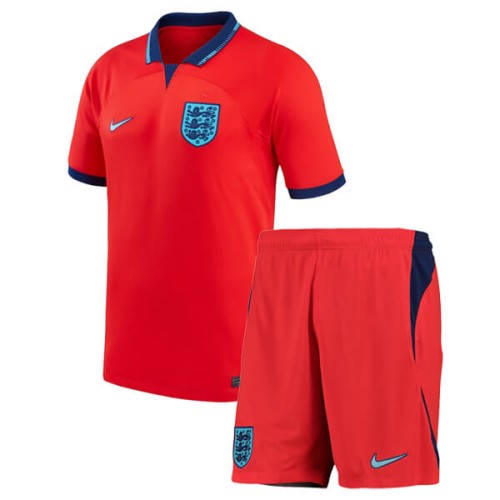 England Away Kids Football Kit 2022 - SoccerLord