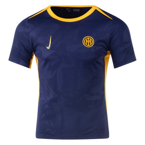 Inter Milan Pre Match Training Football Top - Navy