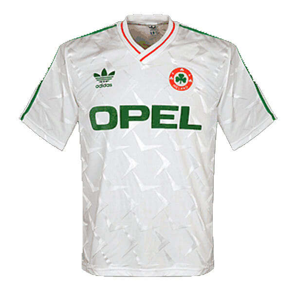 Retro Ireland Away Football Shirt 1990 