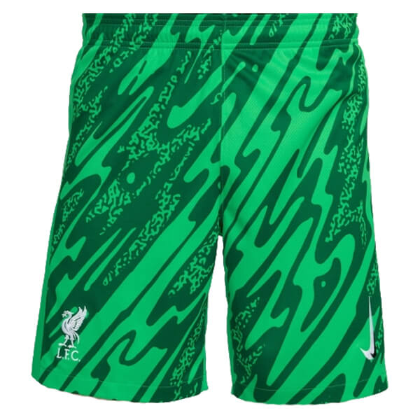 Liverpool Green Goalkeeper Shorts 24 25