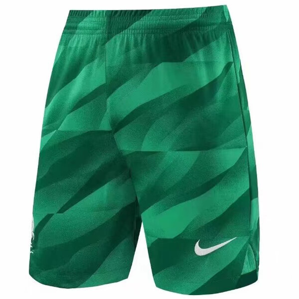 Liverpool Green Goalkeeper Football Shorts 23/24 - SoccerLord