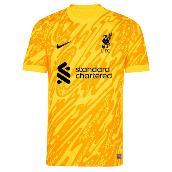 Liverpool Yellow Goalkeeper Shirt 24 25 SoccerLord