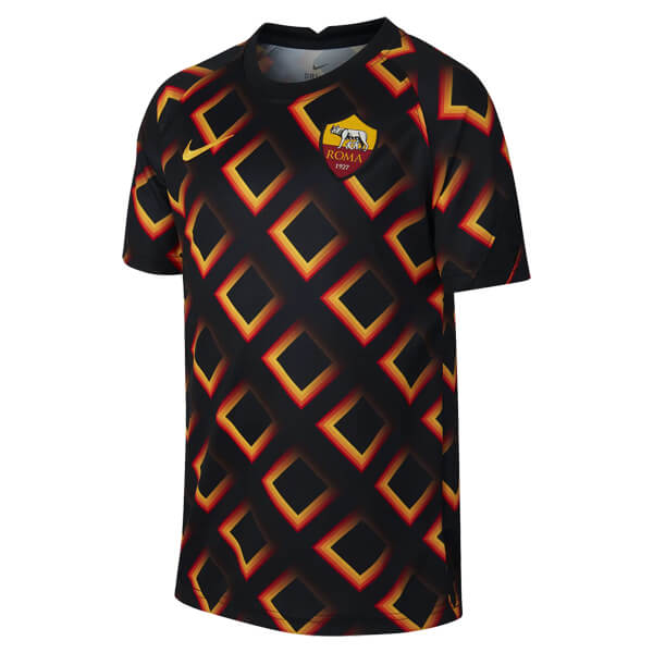 AS Roma Pre Match Soccer Jersey - SoccerLord