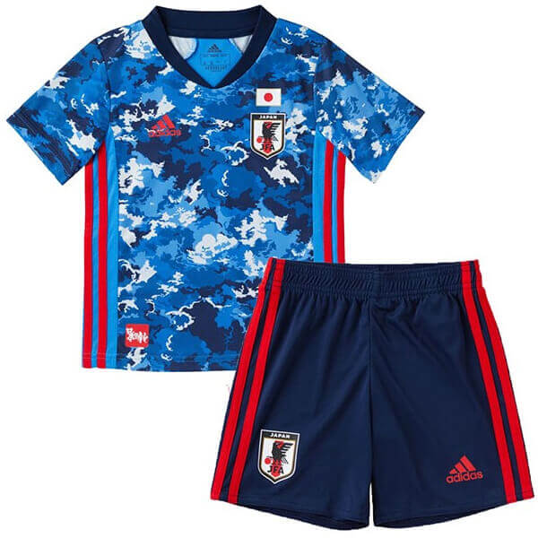 Japan 2020 Home Kids Football Kit 