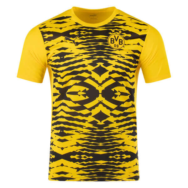 Borussia Dortmund Pre Match Soccer Jersey - Yellow