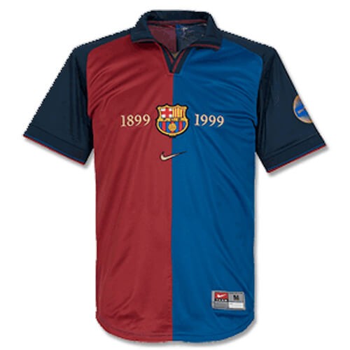 barcelona centenary jersey