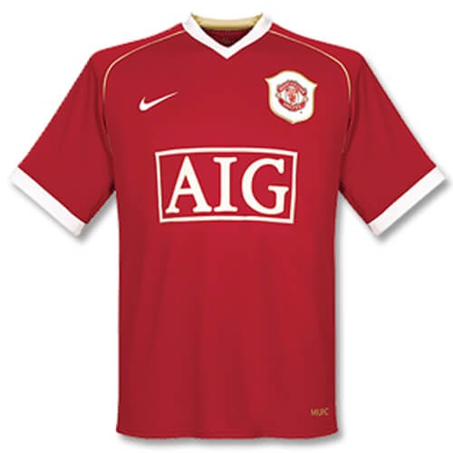 manchester united 06 07 jersey