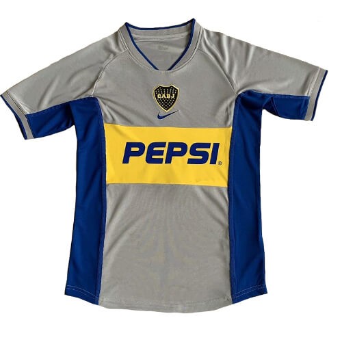Eerbetoon Nationale volkstelling Voorlopige Retro Boca Juniors Home Football Shirt 96/97 - SoccerLord