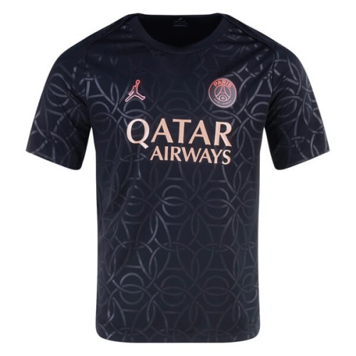 PSG Pre Match Training Football Shirt - Black