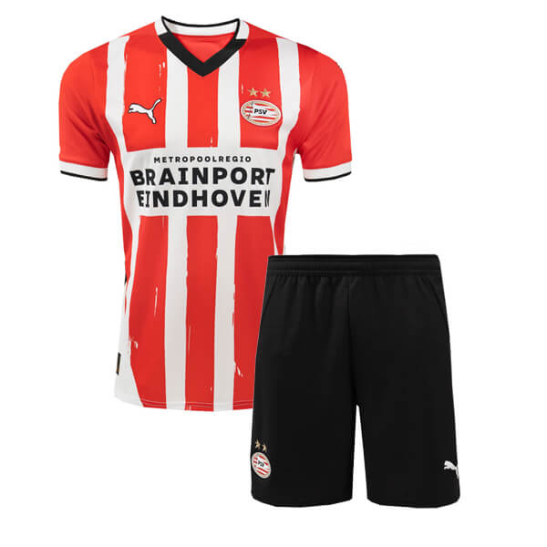 PSV Eindhoven Home Kids Football Kit 24 25