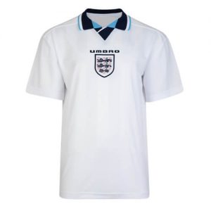 Retro England Home Football Shirt 1996 - SoccerLord