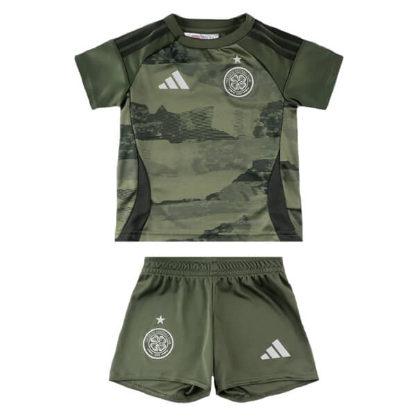 Celtic Third Kids Football Kit 24 25