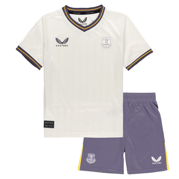 Everton Third Kids Football Kit 24 25