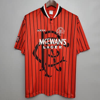 Retro Rangers Home Football Shirt 95/96 - SoccerLord