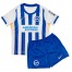 Brighton Home Kids Football Kit 24 25