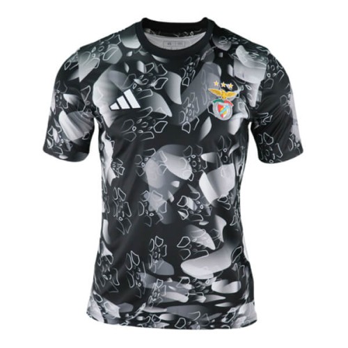 Benfica Pre Match Training Football Top - Black