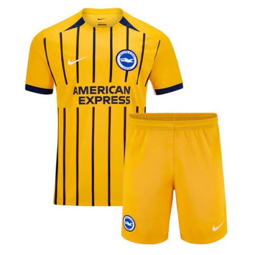 Brighton Away Kids Football Kit 24 25