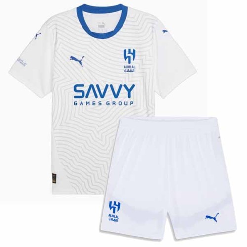 Al Hilal SFC Away Kids Football Kit 24 25