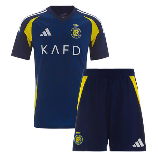 Al-Nassr Away Kids Football Kit 24 25