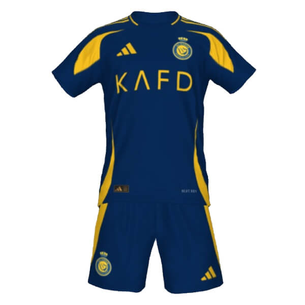 Al-Nassr Away Kids Football Kit 24 25