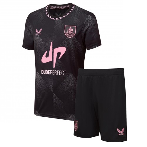 Burnley Away Kids Football Kit 24 25