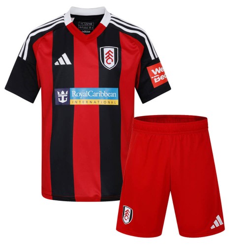 Fulham Away Kids Football Kit 24 25