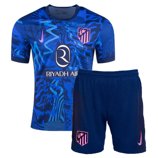 Atletico Madrid Third Kids Kit 24 25