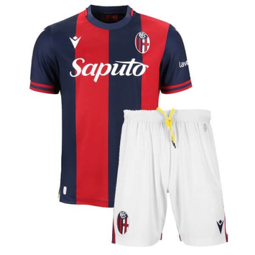 Bologna Home Kids Football Kit 24 25