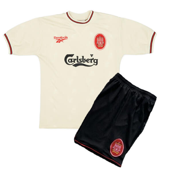 Retro Liverpool Away Kids Kit 96 97