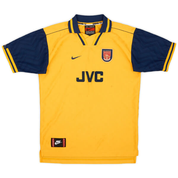 Retro Arsenal Away Football Shirt 1996 97