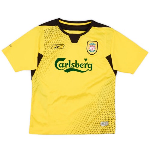 Retro Liverpool Away Football Shirt 2004 06