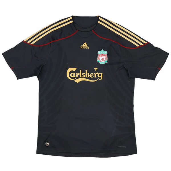 Retro Liverpool Away Football Shirt 2009 10